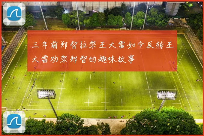 三年前郑智拉架王大雷如今反转王大雷劝架郑智的趣味故事